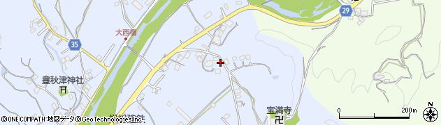 和歌山県田辺市秋津町612周辺の地図