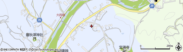 和歌山県田辺市秋津町687周辺の地図
