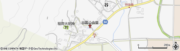 福岡県京都郡苅田町谷93周辺の地図