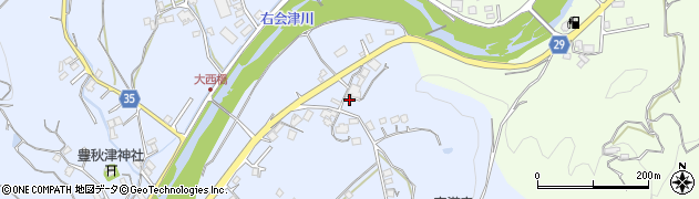 和歌山県田辺市秋津町647周辺の地図