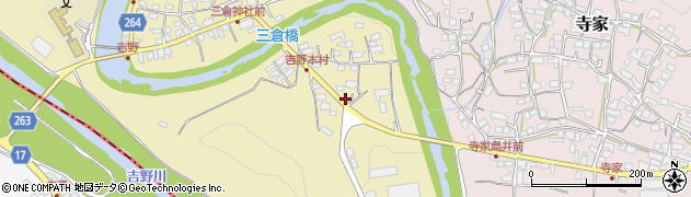 高知県長岡郡本山町吉野349周辺の地図