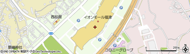 岩田屋　イオンモール福津店周辺の地図