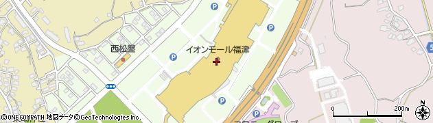 紅虎餃子房 イオンモール福津店周辺の地図