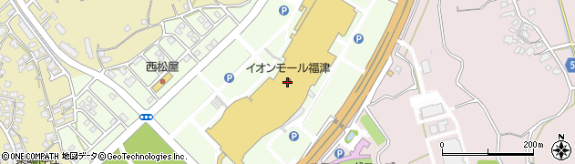 西日本シティ銀行イオンモール福津 ＡＴＭ周辺の地図