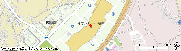 すき家イオンモール福津店周辺の地図