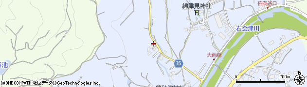和歌山県田辺市秋津町1610周辺の地図