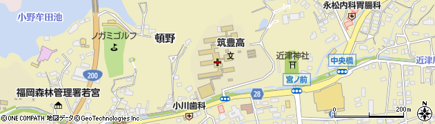 福岡県立筑豊高等学校周辺の地図