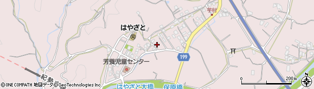 和歌山県田辺市芳養町1900周辺の地図