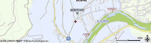 和歌山県田辺市秋津町1723周辺の地図
