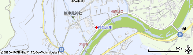 和歌山県田辺市秋津町1761周辺の地図