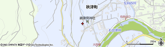 和歌山県田辺市秋津町1699周辺の地図