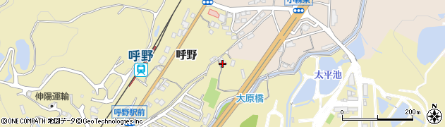 福岡県北九州市小倉南区呼野1131周辺の地図