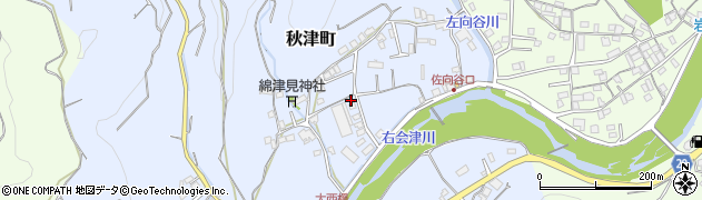 和歌山県田辺市秋津町1768周辺の地図