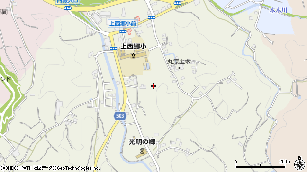 〒811-3205 福岡県福津市内殿の地図
