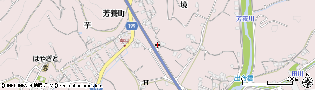 和歌山県田辺市芳養町2040周辺の地図