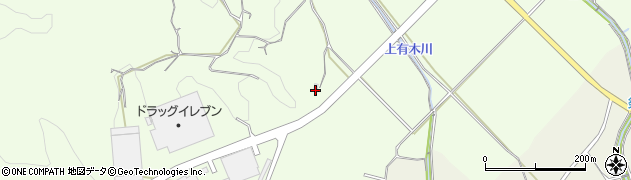 福岡県宮若市上有木1122周辺の地図