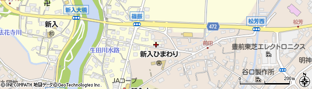 福岡県直方市下新入2043周辺の地図