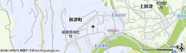 和歌山県田辺市秋津町1772周辺の地図