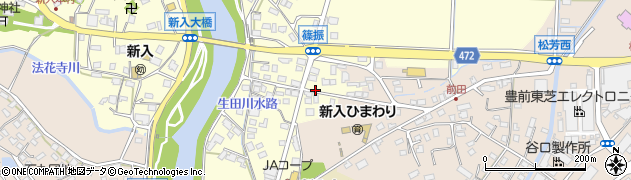 福岡県直方市下新入95周辺の地図