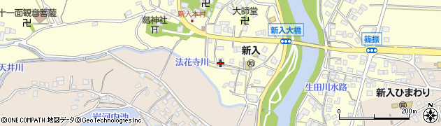 福岡県直方市下新入1631周辺の地図