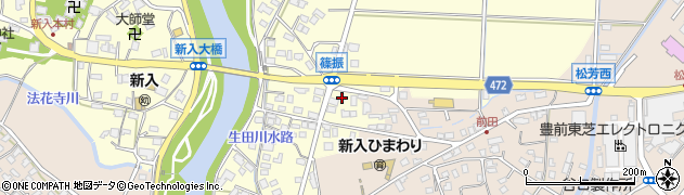 福岡県直方市下新入2035周辺の地図