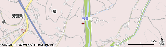 和歌山県田辺市芳養町2259周辺の地図