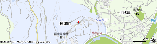 和歌山県田辺市秋津町1783周辺の地図