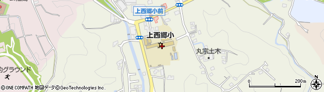福岡県福津市内殿591周辺の地図