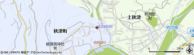 和歌山県田辺市秋津町1818周辺の地図