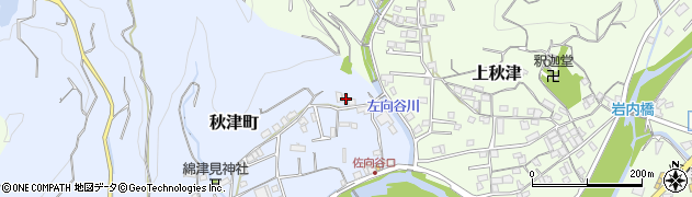 和歌山県田辺市秋津町1821周辺の地図