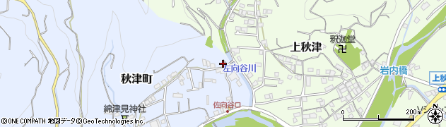 和歌山県田辺市秋津町1820周辺の地図
