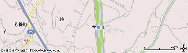 和歌山県田辺市芳養町2274周辺の地図