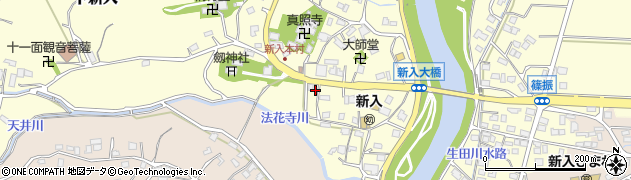 福岡県直方市下新入1643周辺の地図