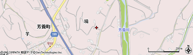 和歌山県田辺市芳養町2327周辺の地図