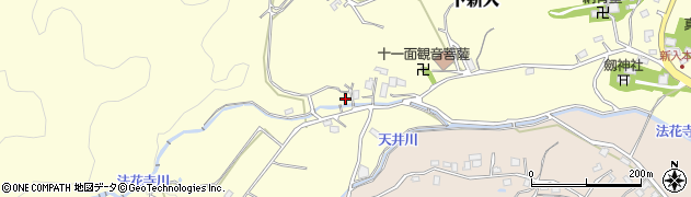 福岡県直方市下新入2624周辺の地図