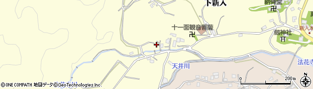 福岡県直方市下新入2606周辺の地図