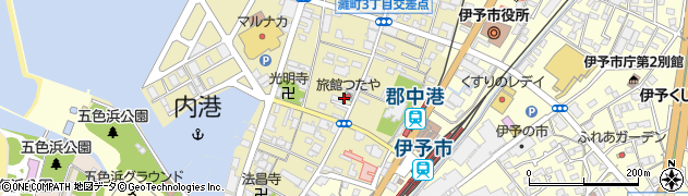 竹田時計店周辺の地図