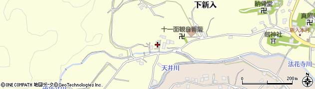 福岡県直方市下新入2623-1周辺の地図