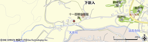 福岡県直方市下新入2620周辺の地図