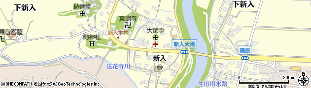 福岡県直方市下新入1655周辺の地図