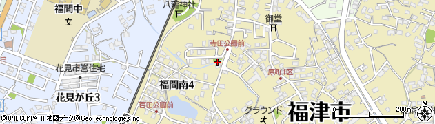 寺田公園周辺の地図