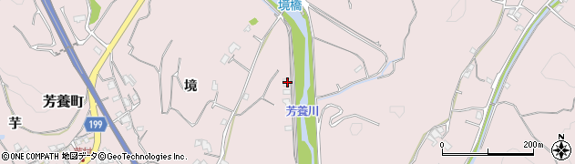 和歌山県田辺市芳養町2280周辺の地図