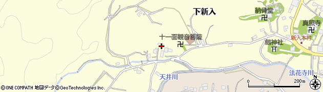 福岡県直方市下新入2609周辺の地図