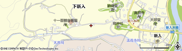 福岡県直方市下新入2577周辺の地図