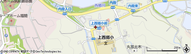 ＪＡむなかた上西郷周辺の地図