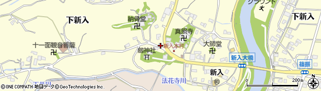 福岡県直方市下新入2545周辺の地図