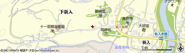 福岡県直方市下新入2527周辺の地図