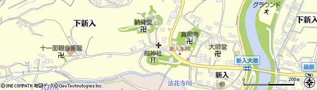 福岡県直方市下新入2544周辺の地図