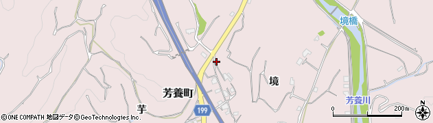 和歌山県田辺市芳養町2150周辺の地図