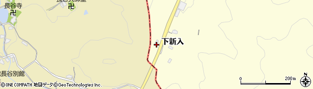 福岡県直方市下新入1973周辺の地図